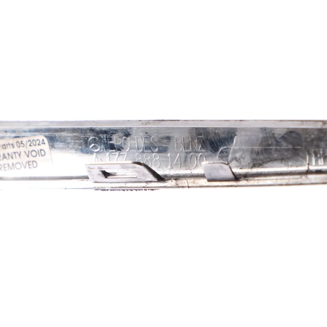 Mercedes V177 Radiator Grille Front Right O/S Panel Chrome - SKU A1778881400 - Part number A1778881400