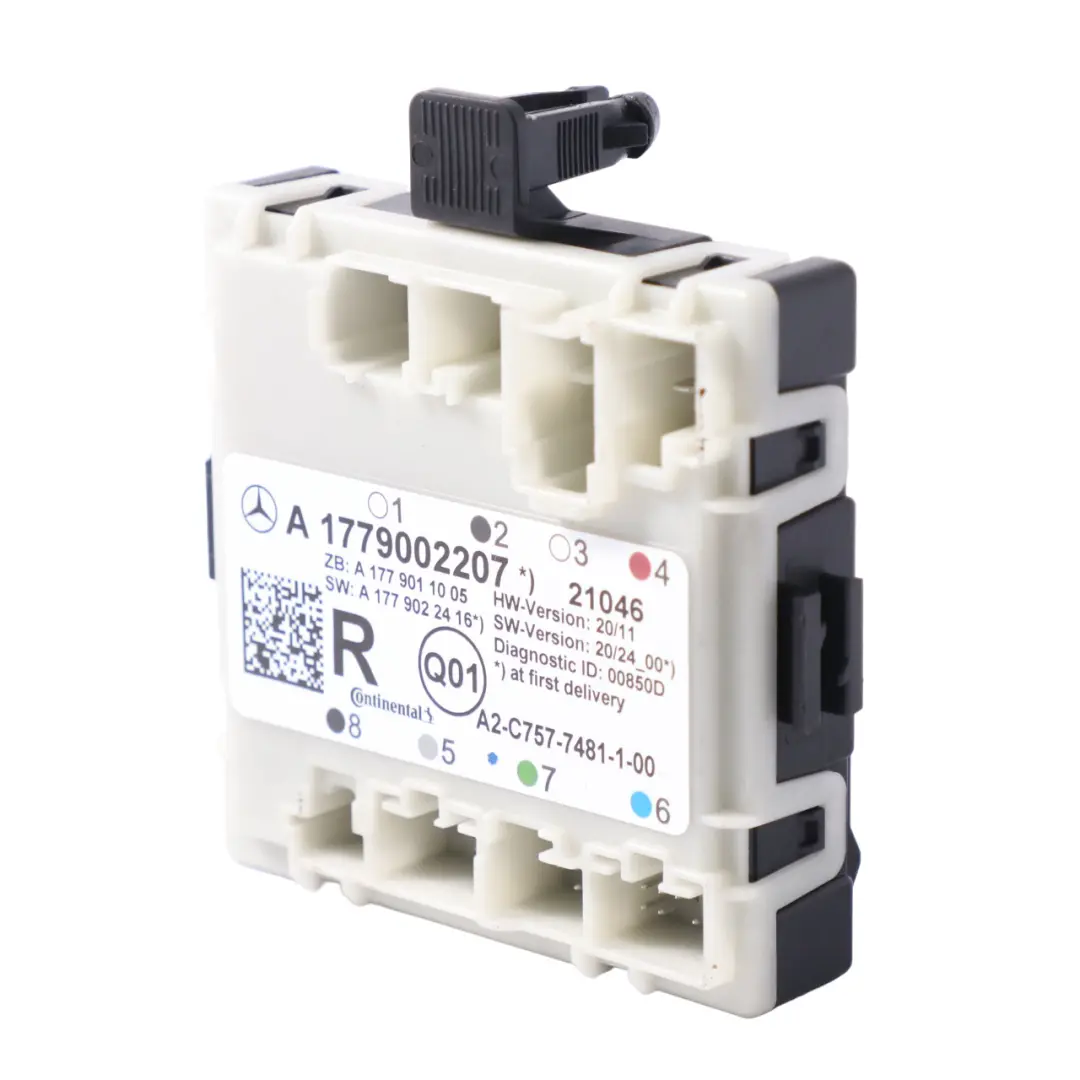 Mercedes W177 Rear Left Right N/O/S Door Control Module - SKU A1779002207 - Part number A1779002207