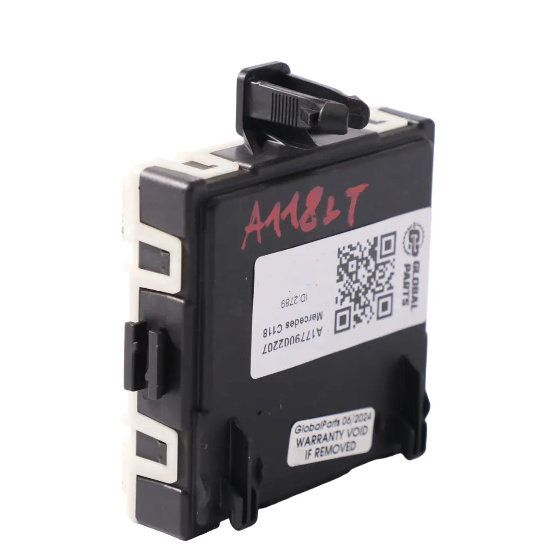 Left Right N/O/S Door Control Module to Mercedes W177 Rear with Part number A1779002207 Mercedes W177 Rear Left Right N/O/S Door Control Module - SKU A1779002207 - Part number A1779002207