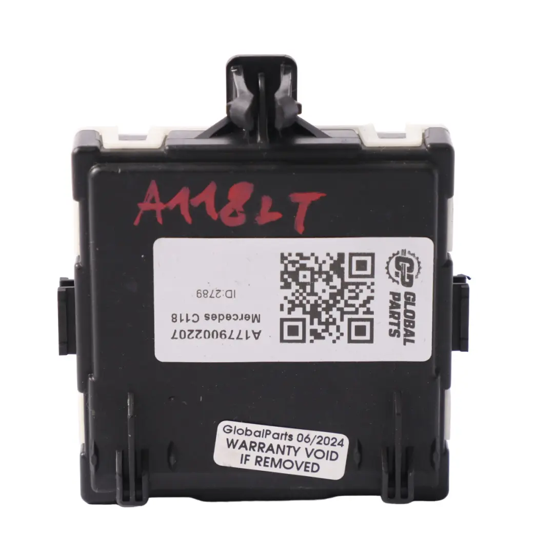 Left Right N/O/S Door Control Module to Mercedes W177 Rear with Part number A1779002207 Mercedes W177 Rear Left Right N/O/S Door Control Module - SKU A1779002207 - Part number A1779002207
