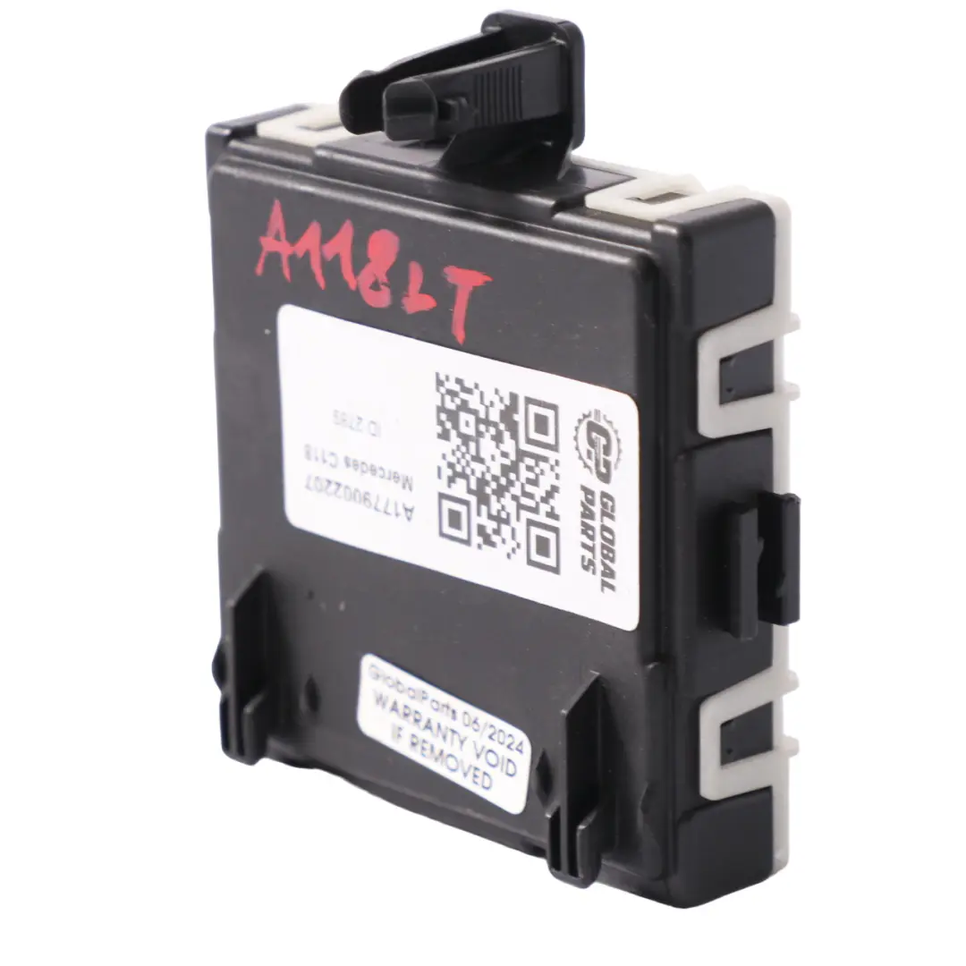 Left Right N/O/S Door Control Module to Mercedes W177 Rear with Part number A1779002207 Mercedes W177 Rear Left Right N/O/S Door Control Module - SKU A1779002207 - Part number A1779002207