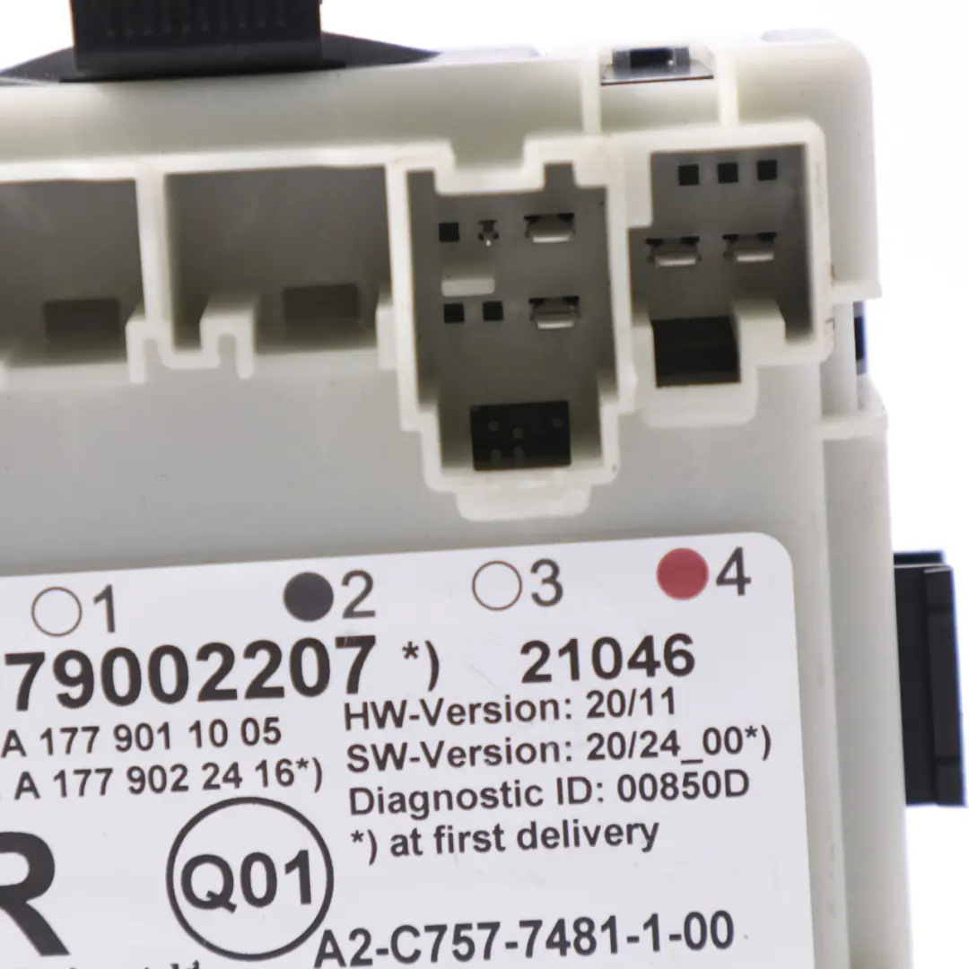 Mercedes W177 Rear Left Right N/O/S Door Control Module - SKU A1779002207 - Part number A1779002207