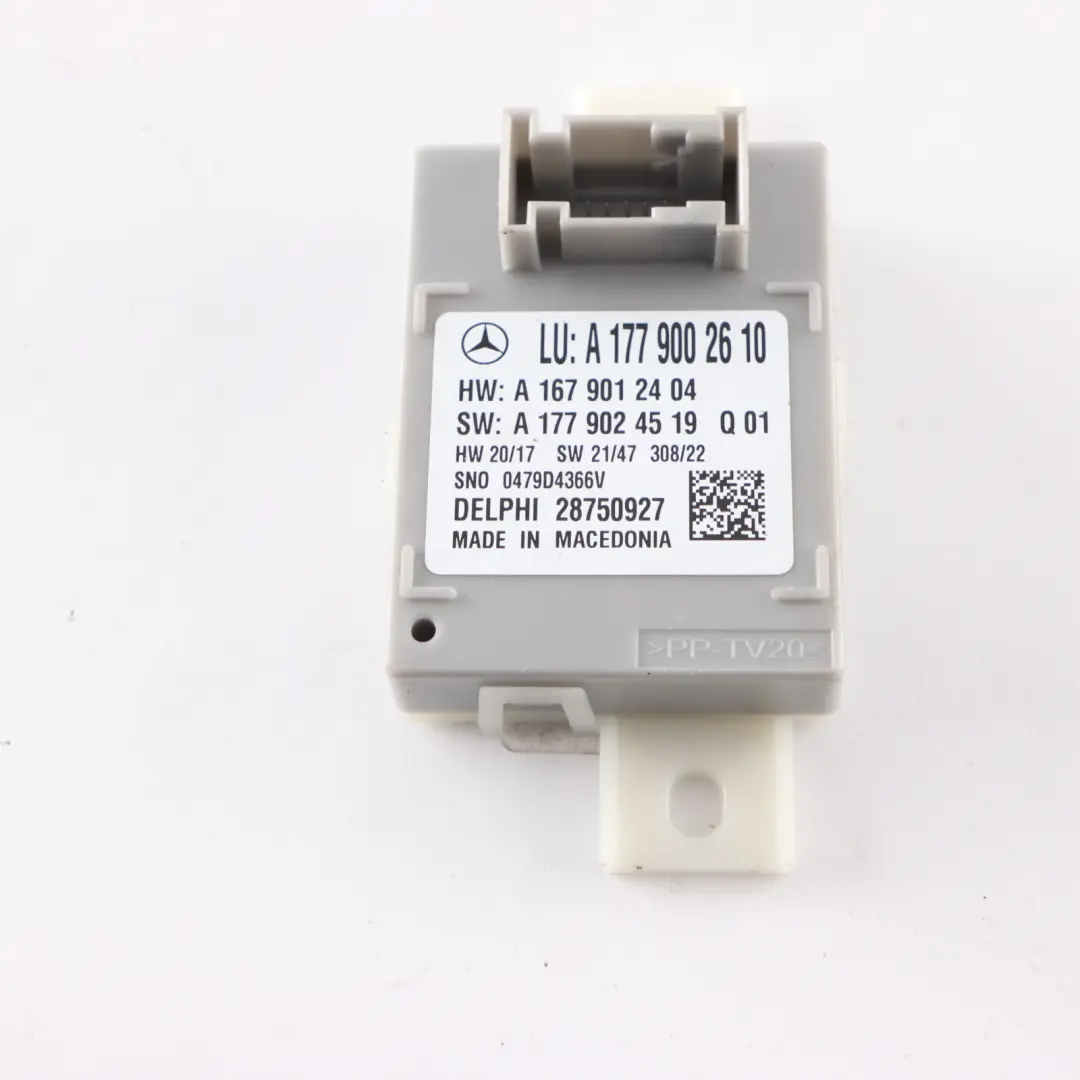 Module de contrôle de l'éclairage ambiant ECU pour Mercedes W177 à propos du numéro de pièce A1779002610 Mercedes W177 Module de contrôle de l'éclairage ambiant ECU - SKU A1779002610 - Numéro de pièce A1779002610
