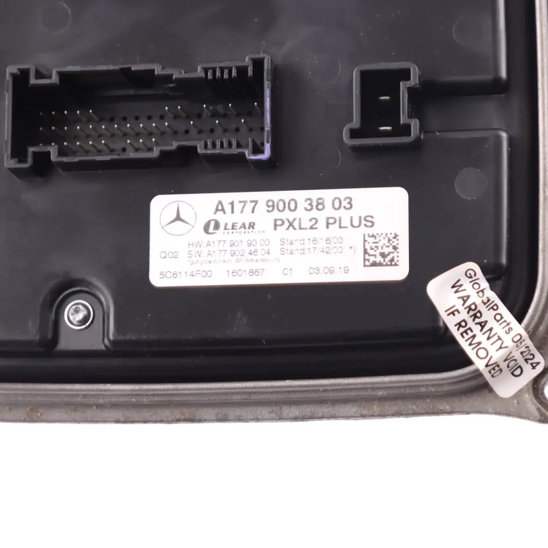  Headlight Module Mercedes W177 LED Ballast Unit Left Right N/O/S - SKU A1779003803 - Part number A1779003803