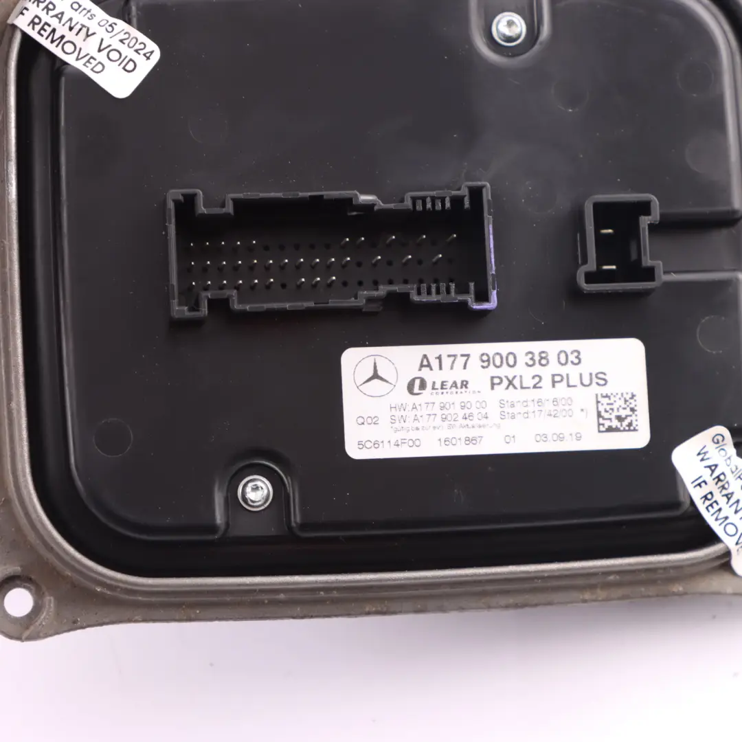 Headlight Module Mercedes W177 LED Ballast Unit Left Right N/O/S to with Part number A1779003803 Headlight Module Mercedes W177 LED Ballast Unit Left Right N/O/S - SKU A1779003803 - Part number A1779003803