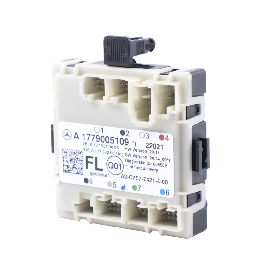  Modulo porta Mercedes C118 H243 Controllo porta anteriore sinistra A1779005409 - SKU A1779005109 - Numero di parte A1779005109