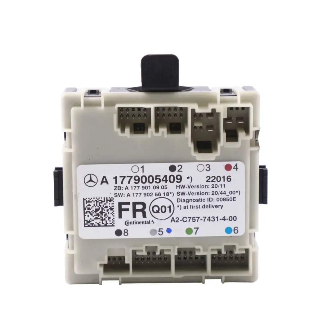 Door Module Mercedes C118 W177 H243 Front Right O/S Door Control to with Part number A1779005409 Door Module Mercedes C118 W177 H243 Front Right O/S Door Control - SKU A1779005409 - Part number A1779005409