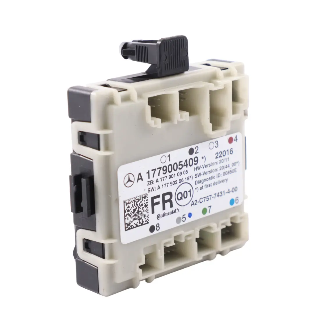  Modulo porta Mercedes C118 H243 Controllo porta anteriore destra - SKU A1779005409 - Numero di parte A1779005409