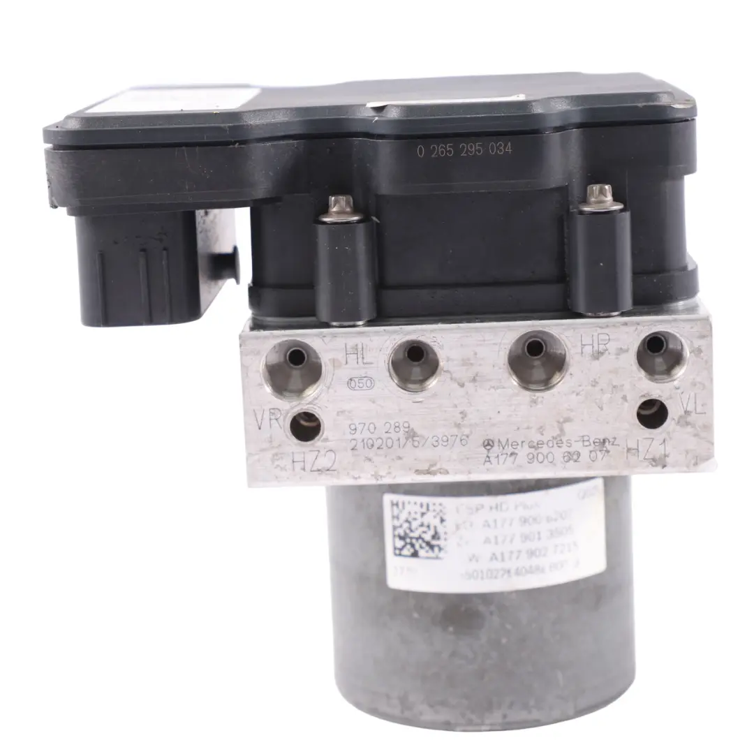 Pompe ABS Mercedes C118 W177 Unité de freinage hydraulique Module pour à propos du numéro de pièce A1779006307 Pompe ABS Mercedes C118 W177 Unité de freinage hydraulique Module - SKU A1779006307 - Numéro de pièce A1779006307