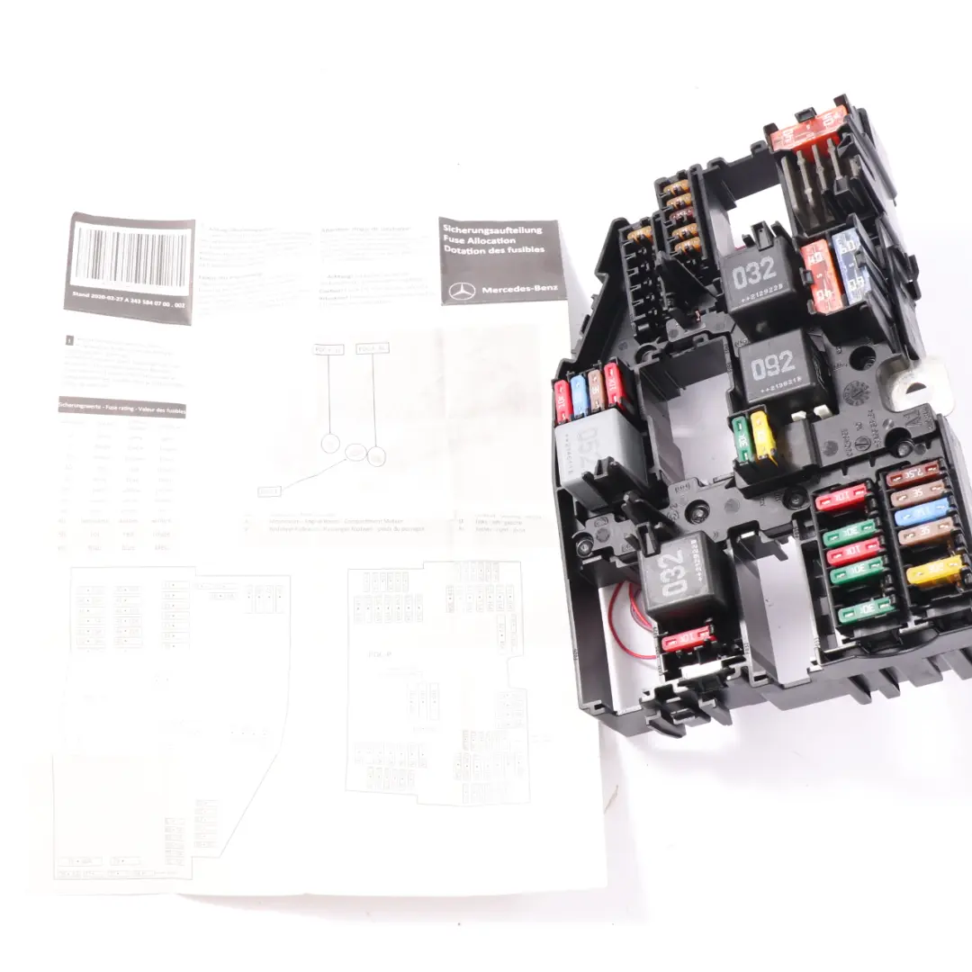  Caja fusibles Mercedes W177 W247 Relé Módulo unidad control motor - SKU A1779069601-1 - Número de pieza A1779069601