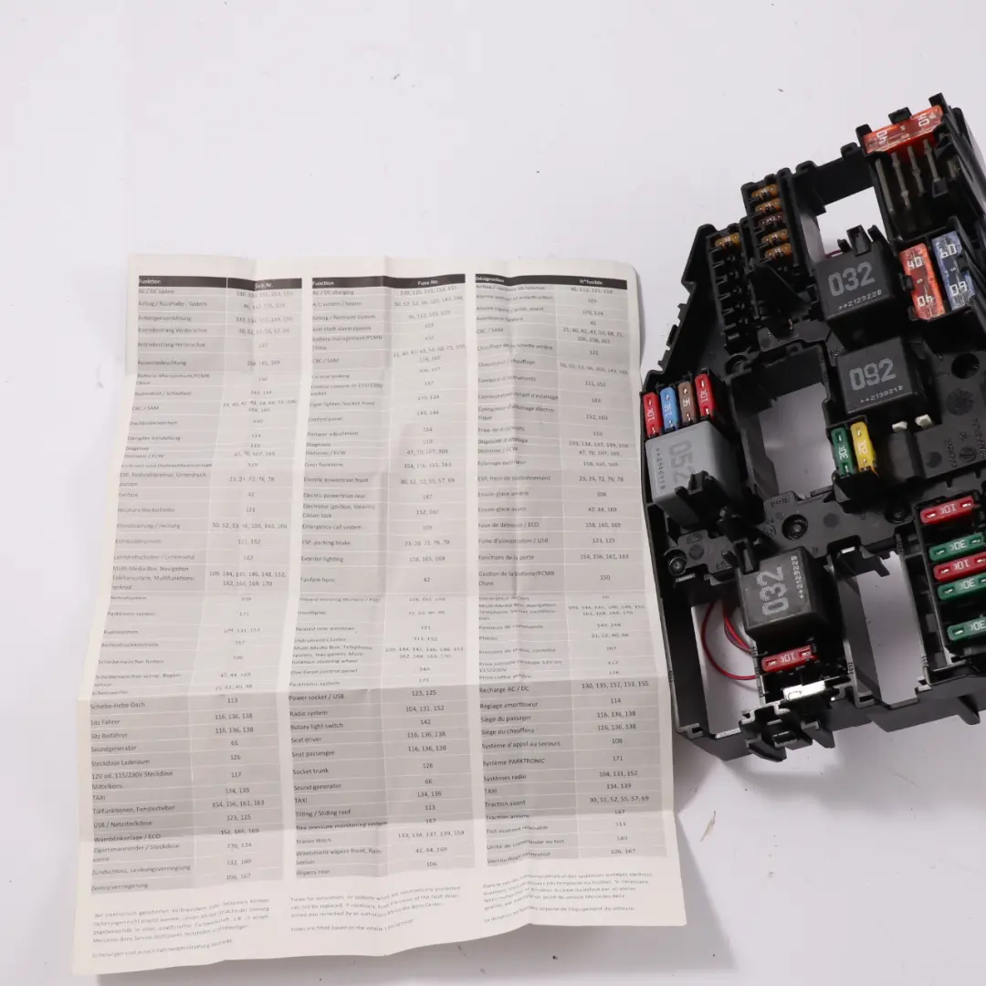  Scatola fusibili Mercedes W177 W247 Modulo unità controllo motore - SKU A1779069601-1 - Numero di parte A1779069601