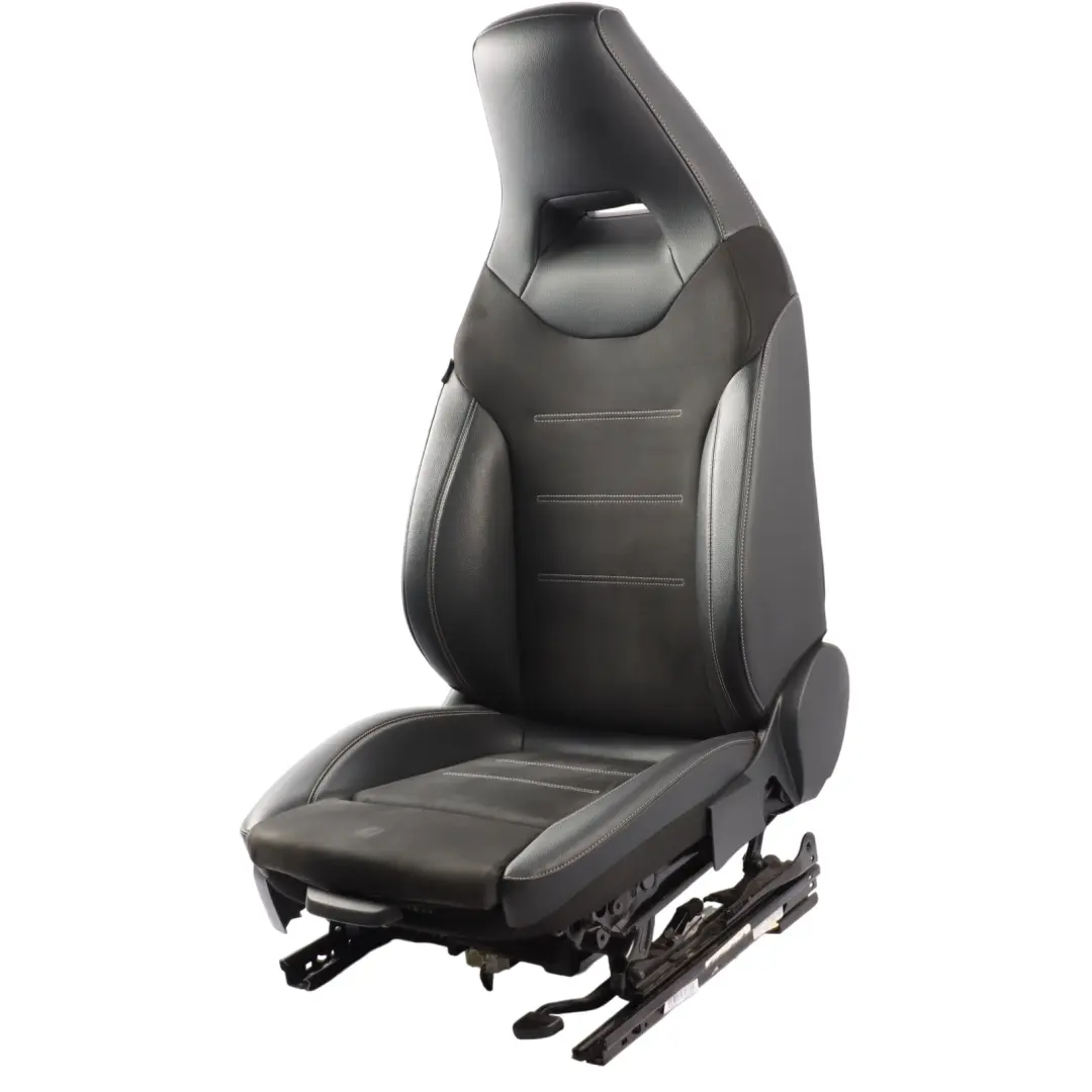 Front Seat Right O/S Heated Fabric Imitation Leather Black to Mercedes W177 with Part number A1779108001 Mercedes W177 Front Seat Right O/S Heated Fabric Imitation Leather Black - SKU A1779108001-3 - Part number A1779108001