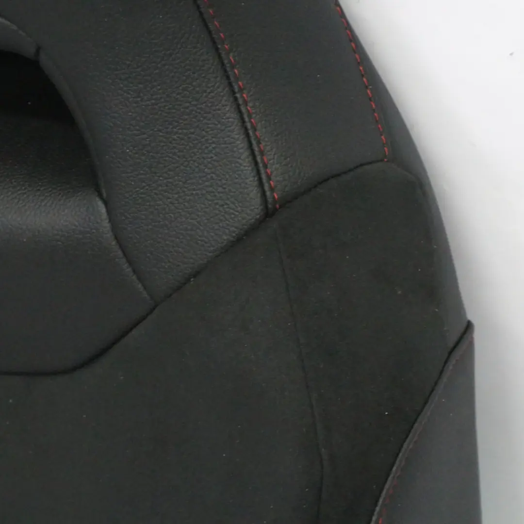 Mercedes W177 Front Seat Right O/S Backrest Fabric Imitation Leather Black Red - SKU A1779108001 - Part number A1779108001