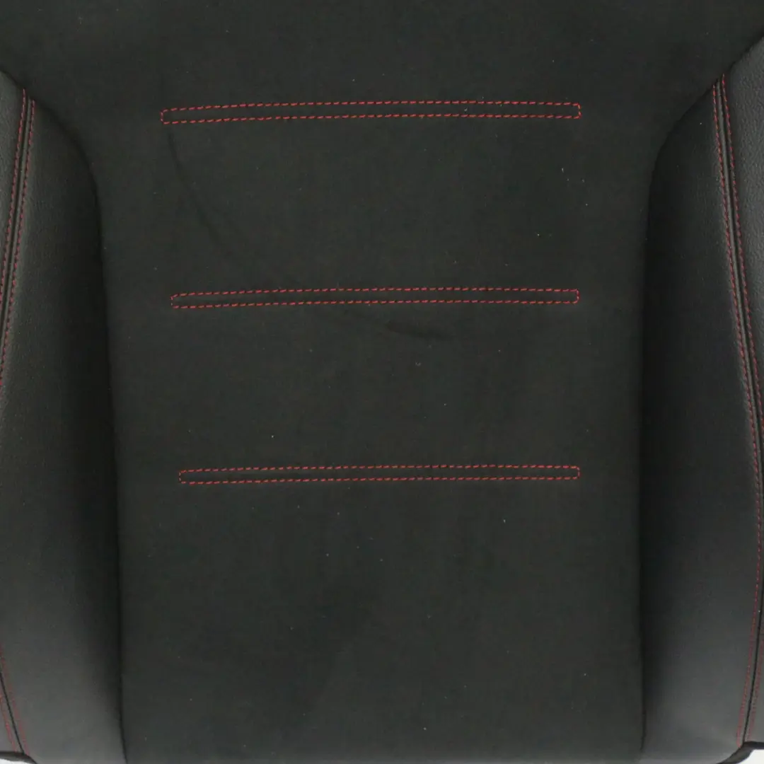 Mercedes W177 Front Seat Right O/S Backrest Fabric Imitation Leather Black Red - SKU A1779108001 - Part number A1779108001