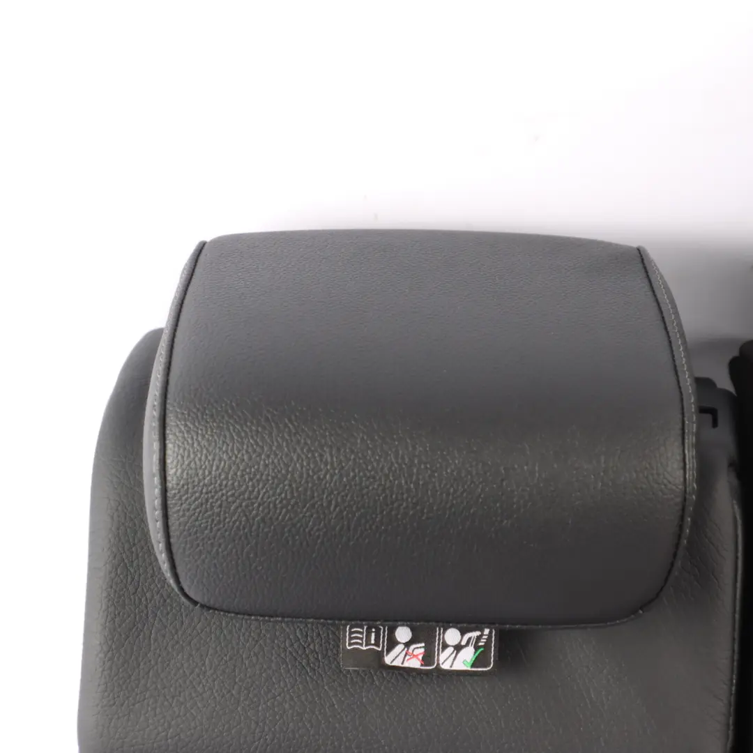 Seat Backrest Mercedes C118 W177 Rear Left N/S Leather Black Red AMG Performance - SKU A1779200502 - Part number A1779200502
