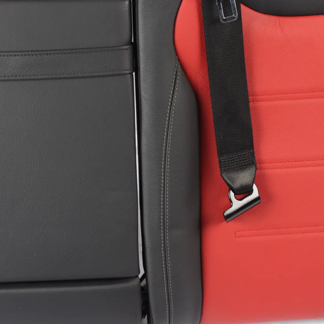Seat Backrest Mercedes C118 W177 Rear Left N/S Leather Black Red AMG Performance - SKU A1779200502 - Part number A1779200502