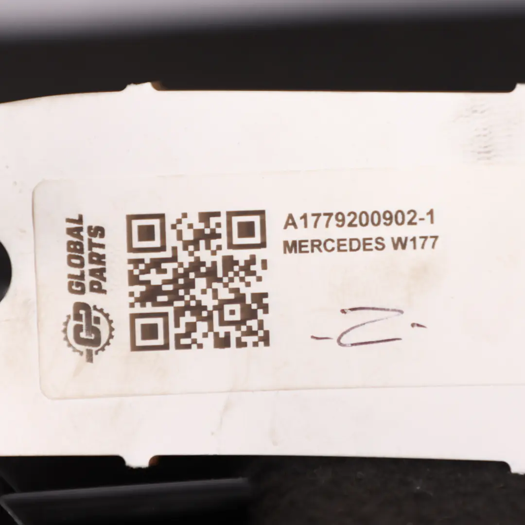 Backrest Mercedes W177 AMG Rear Left N/S Imitation Leather Microfiber Black to Seat with Part number A1779200902 Seat Backrest Mercedes W177 AMG Rear Left N/S Imitation Leather Microfiber Black - SKU A1779200902-1 - Part number A1779200902