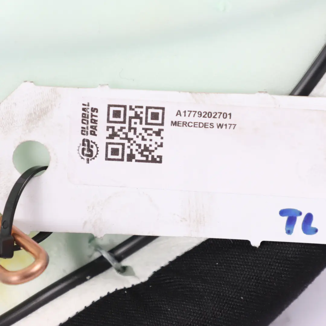 Rear Bench Mercedes W177 Seat Couch Covering Black Leather - SKU A1779202701 - Part number A1779202701