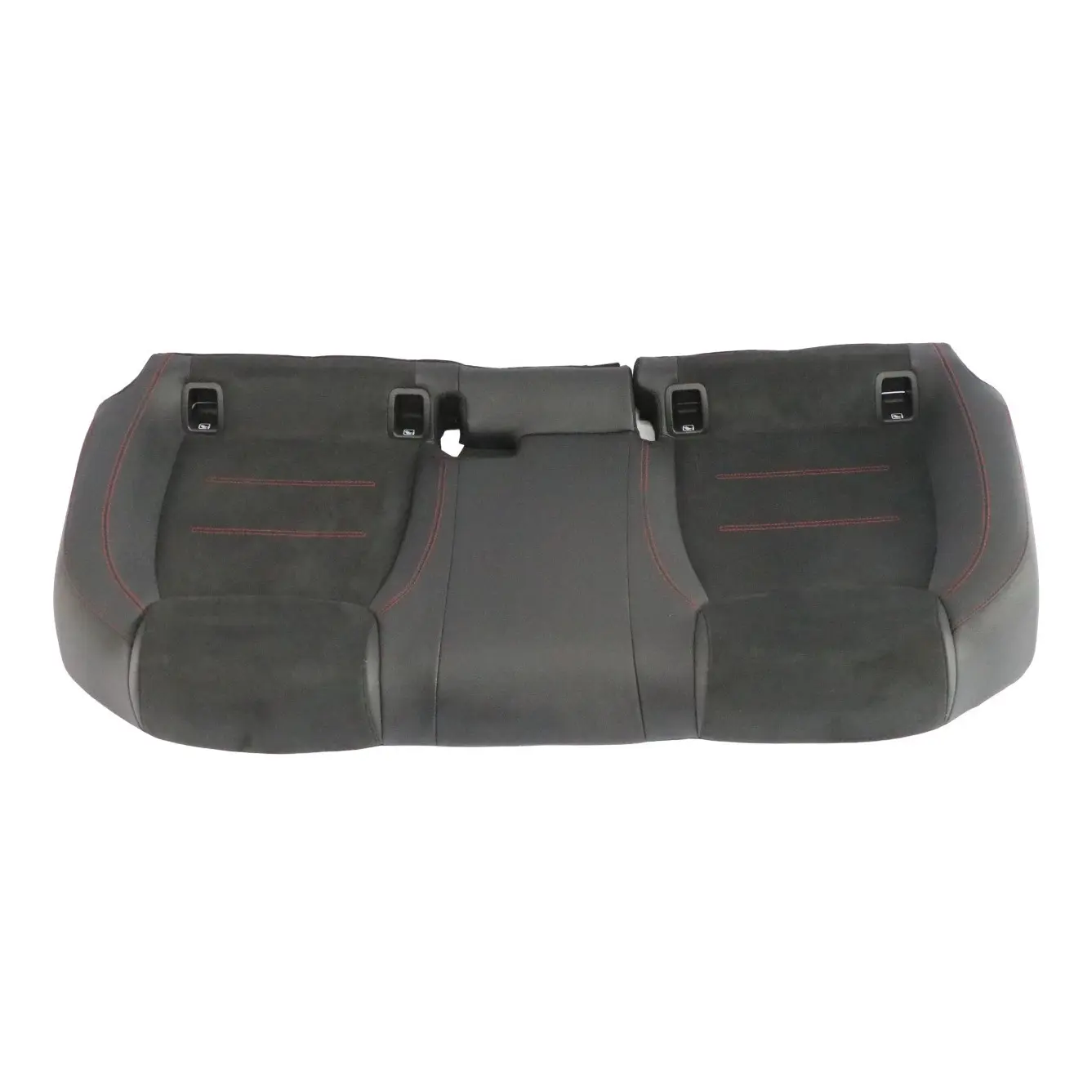 Banquette arrière Mercedes C118 W177 Housse de siège tissu cuir noir rouge
