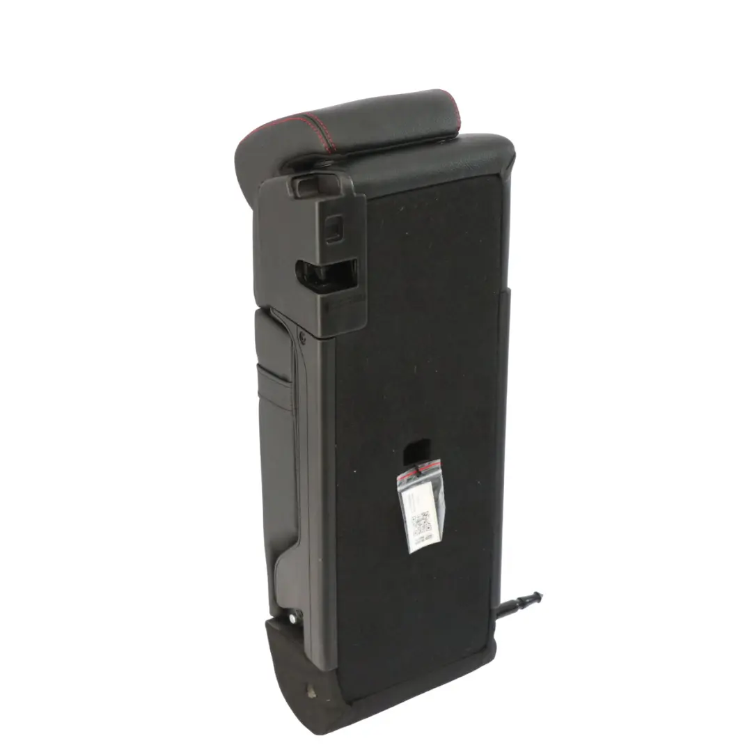 Mercedes H243 Accoudoir arrière Appui-tête central simili cuir noir et rouge - SKU A1779700800 - Numéro de pièce A1779700800