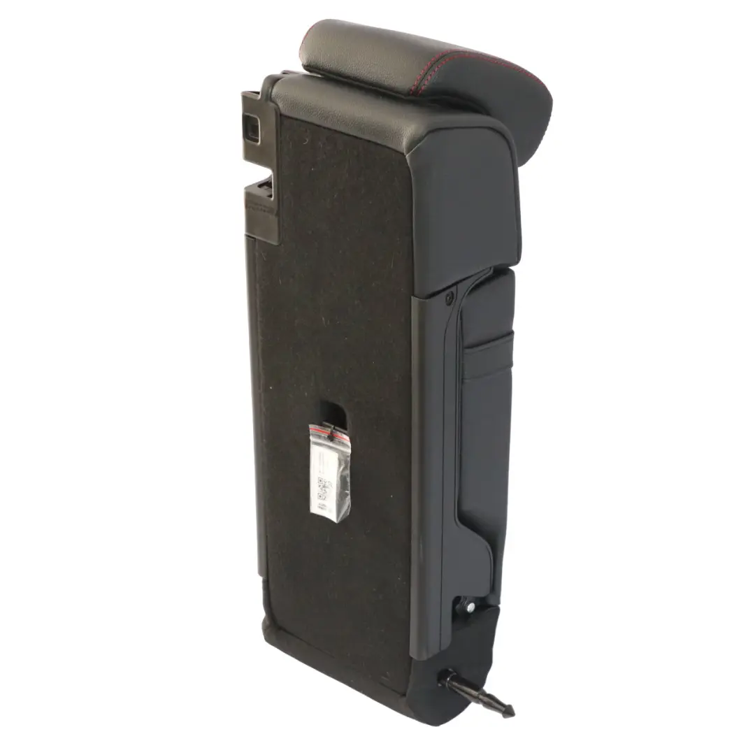 Accoudoir arrière Appui-tête central simili cuir noir et rouge pour Mercedes H243 à propos du numéro de pièce A1779700800 Mercedes H243 Accoudoir arrière Appui-tête central simili cuir noir et rouge - SKU A1779700800 - Numéro de pièce A1779700800