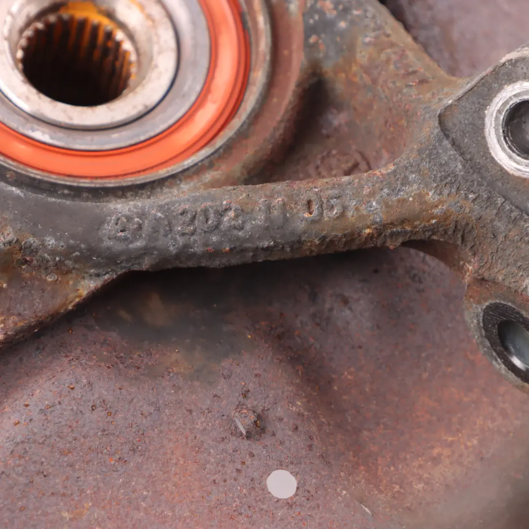 Carrier Mercedes W208 R170 Rear Right O/S Wheel Hub Bearing to Wheel with Part number A2023509508 Wheel Carrier Mercedes W208 R170 Rear Right O/S Wheel Hub Bearing - SKU A2023509508-1 - Part number A2023509508