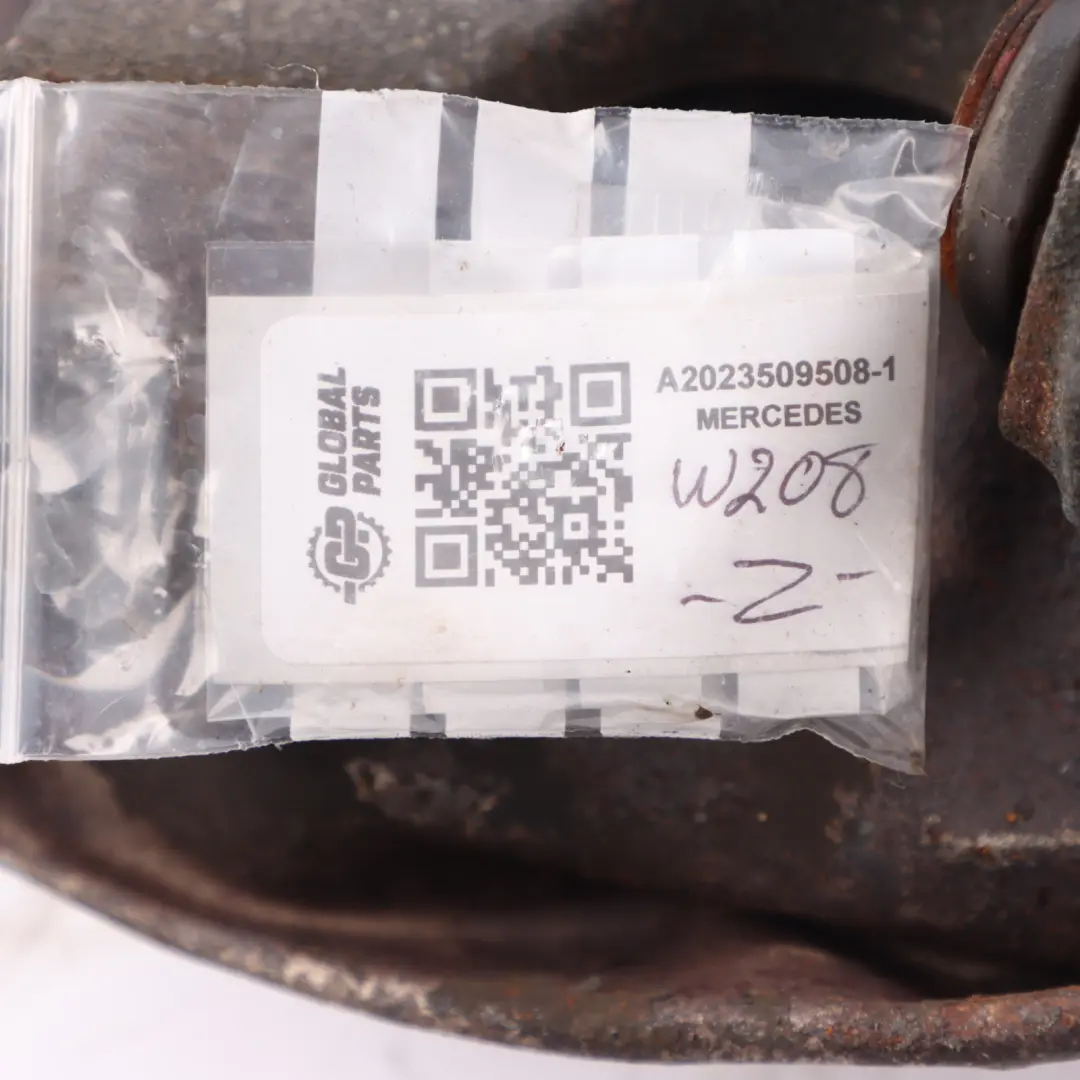 Carrier Mercedes W208 R170 Rear Right O/S Wheel Hub Bearing to Wheel with Part number A2023509508 Wheel Carrier Mercedes W208 R170 Rear Right O/S Wheel Hub Bearing - SKU A2023509508-1 - Part number A2023509508