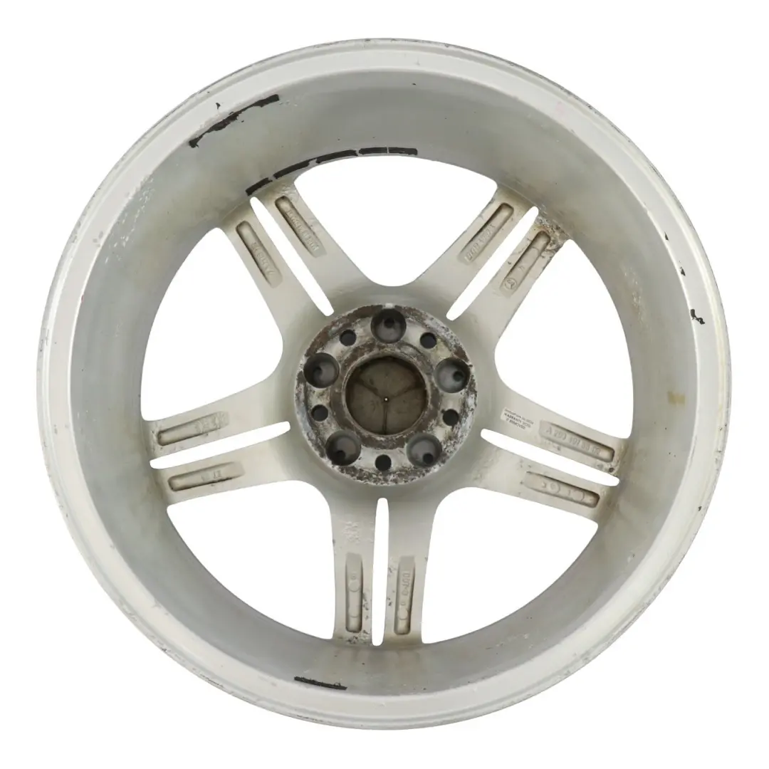 Mercedes W203 Argent 5-Double Rayons 18" ET:36 7,5J - SKU A2034015502-1 - Numéro de pièce A2034015502