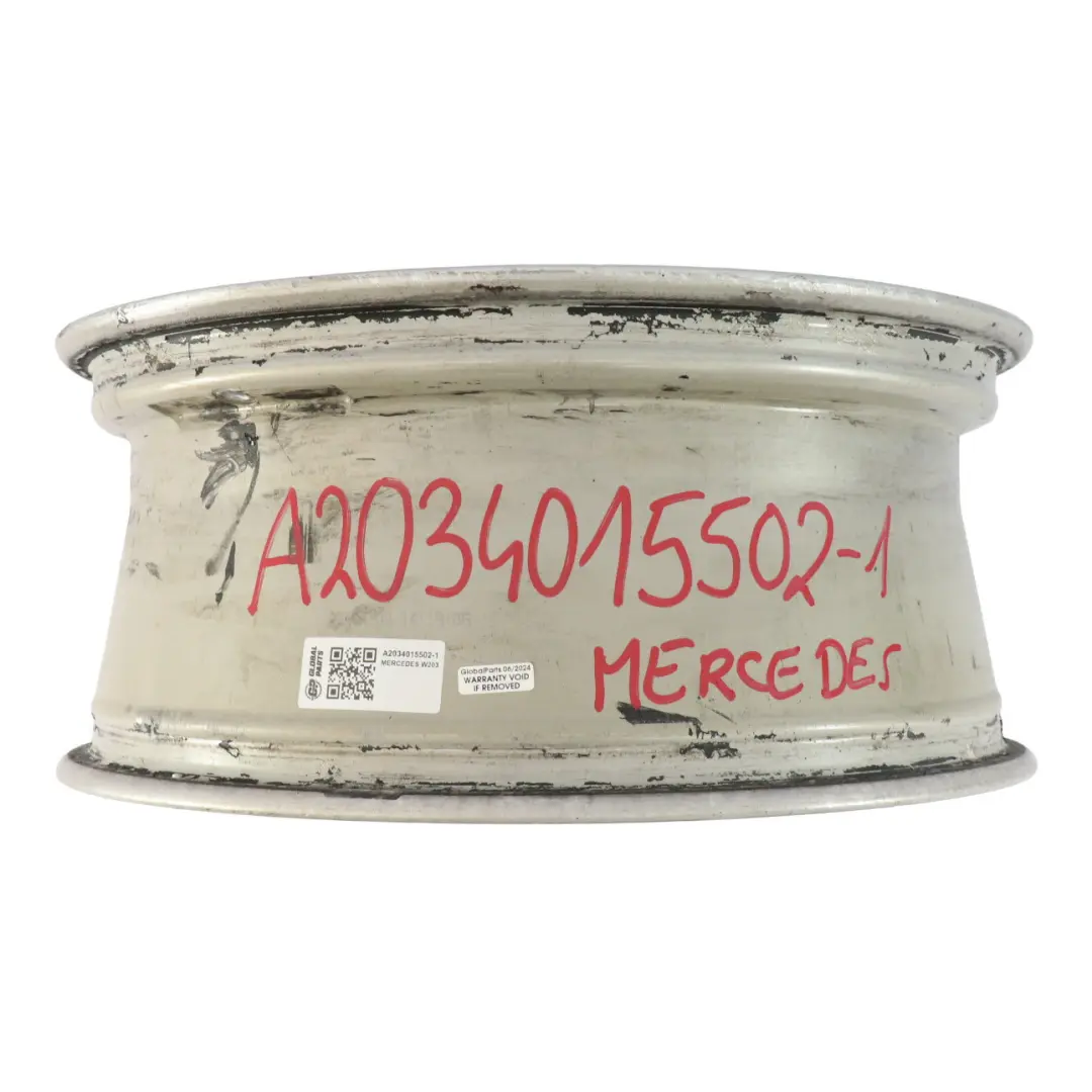 Mercedes W203 Argento A 5 Doppie Razze 18" ET:36 7,5J - SKU A2034015502-1 - Numero di parte A2034015502