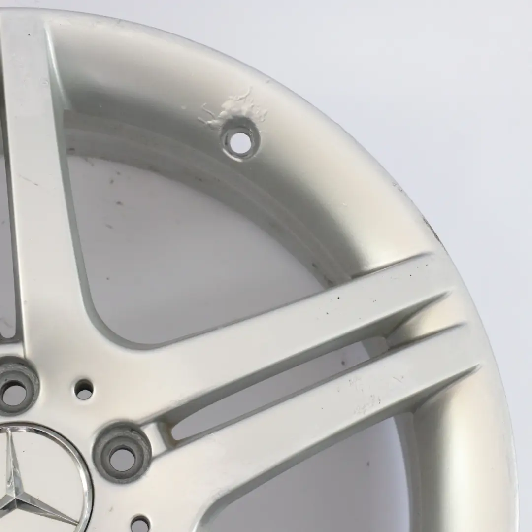 Mercedes W203 Silver 5-Double Spoke 18" ET:36 7,5J - SKU A2034015502-1 - Part number A2034015502