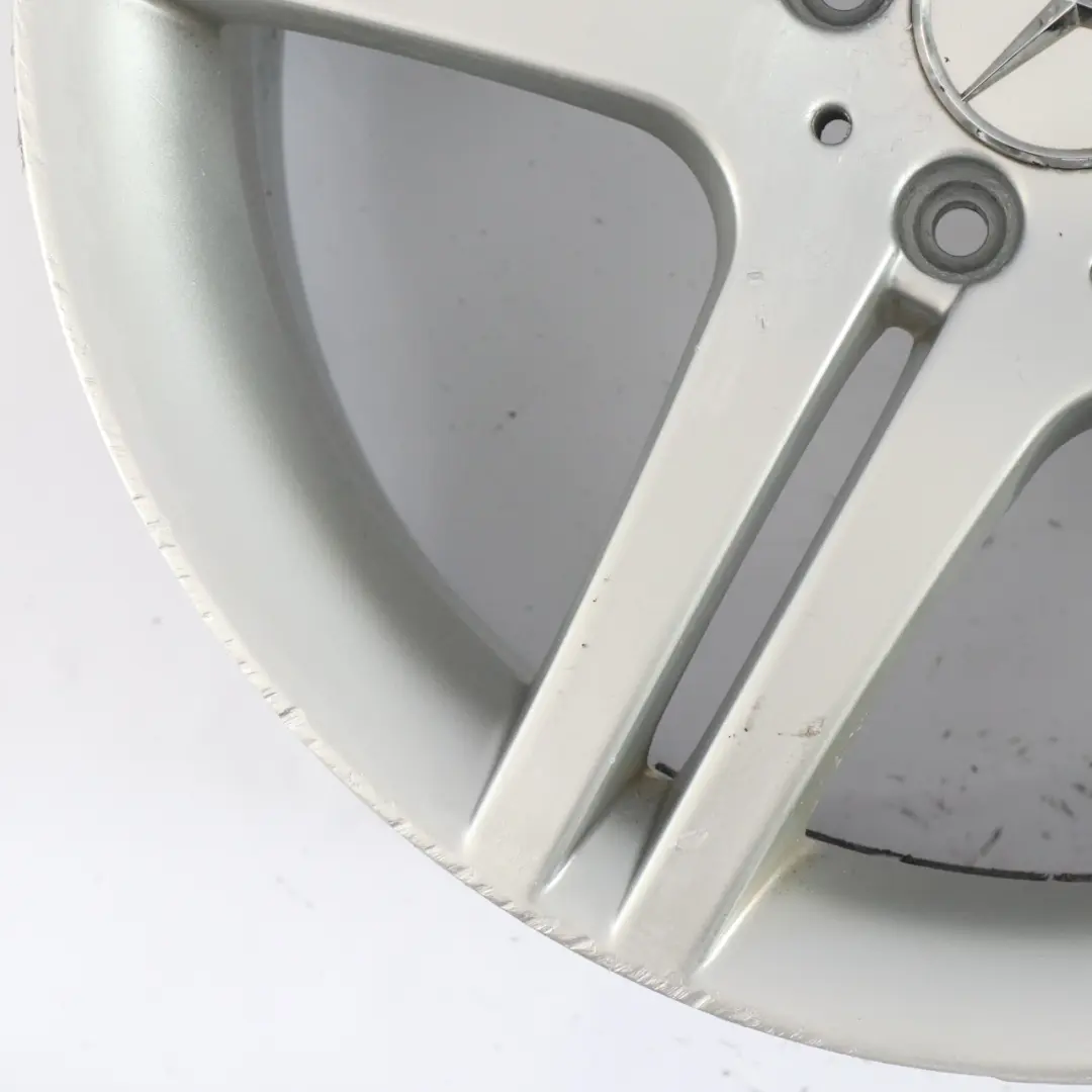 Mercedes W203 Silver 5-Double Spoke 18" ET:36 7,5J - SKU A2034015502-1 - Part number A2034015502
