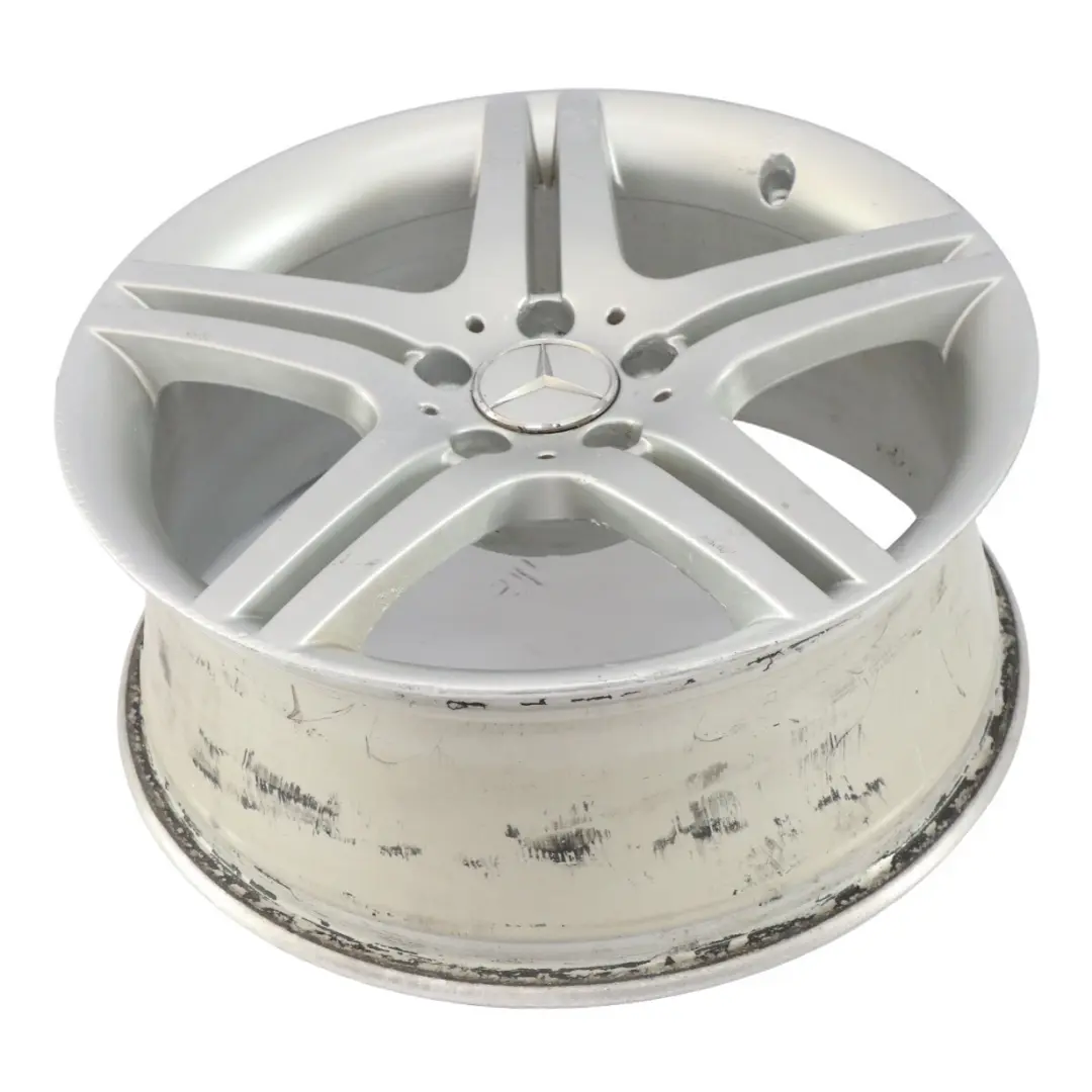 Mercedes W203 Silver 5-Double Spoke 18" ET:36 7,5J - SKU A2034015502-1 - Part number A2034015502