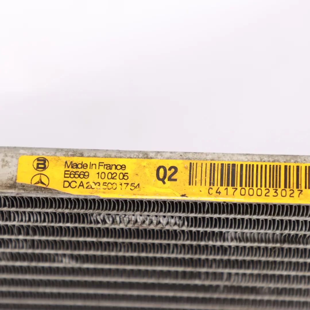 Conditioning Cooling Radiator Condenser A/C to Mercedes R171 Air with Part number A2035001754 Mercedes R171 Air Conditioning Cooling Radiator Condenser A/C - SKU A2035001754 - Part number A2035001754