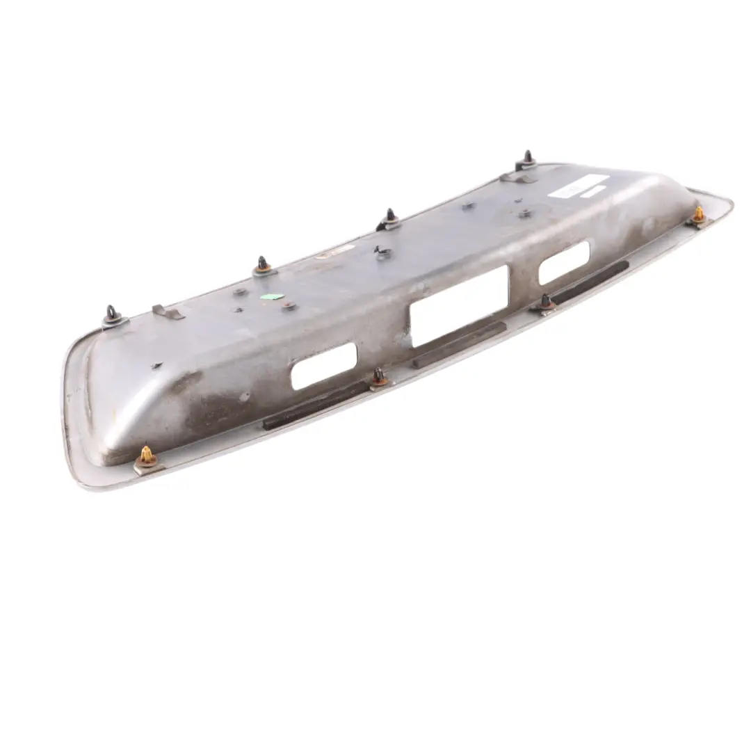 Trim Number Plate Trunk Iridium Silver - 775 to Mercedes S203 Estate Tailgate with Part number A2037400381 Mercedes S203 Estate Tailgate Trim Number Plate Trunk Iridium Silver - 775 - SKU A2037400381-IRS - Part number A2037400381