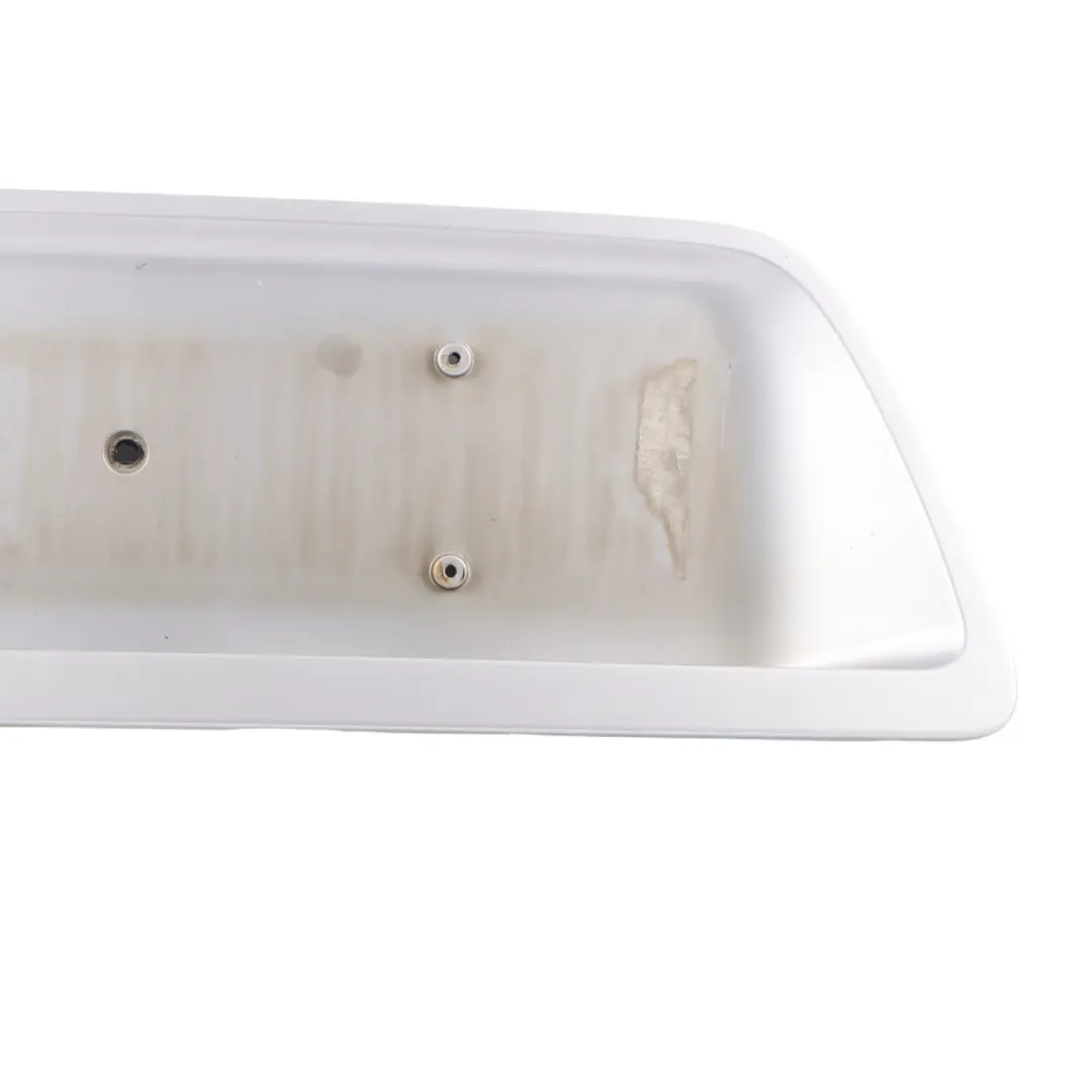 Trim Number Plate Trunk Iridium Silver - 775 to Mercedes S203 Estate Tailgate with Part number A2037400381 Mercedes S203 Estate Tailgate Trim Number Plate Trunk Iridium Silver - 775 - SKU A2037400381-IRS - Part number A2037400381