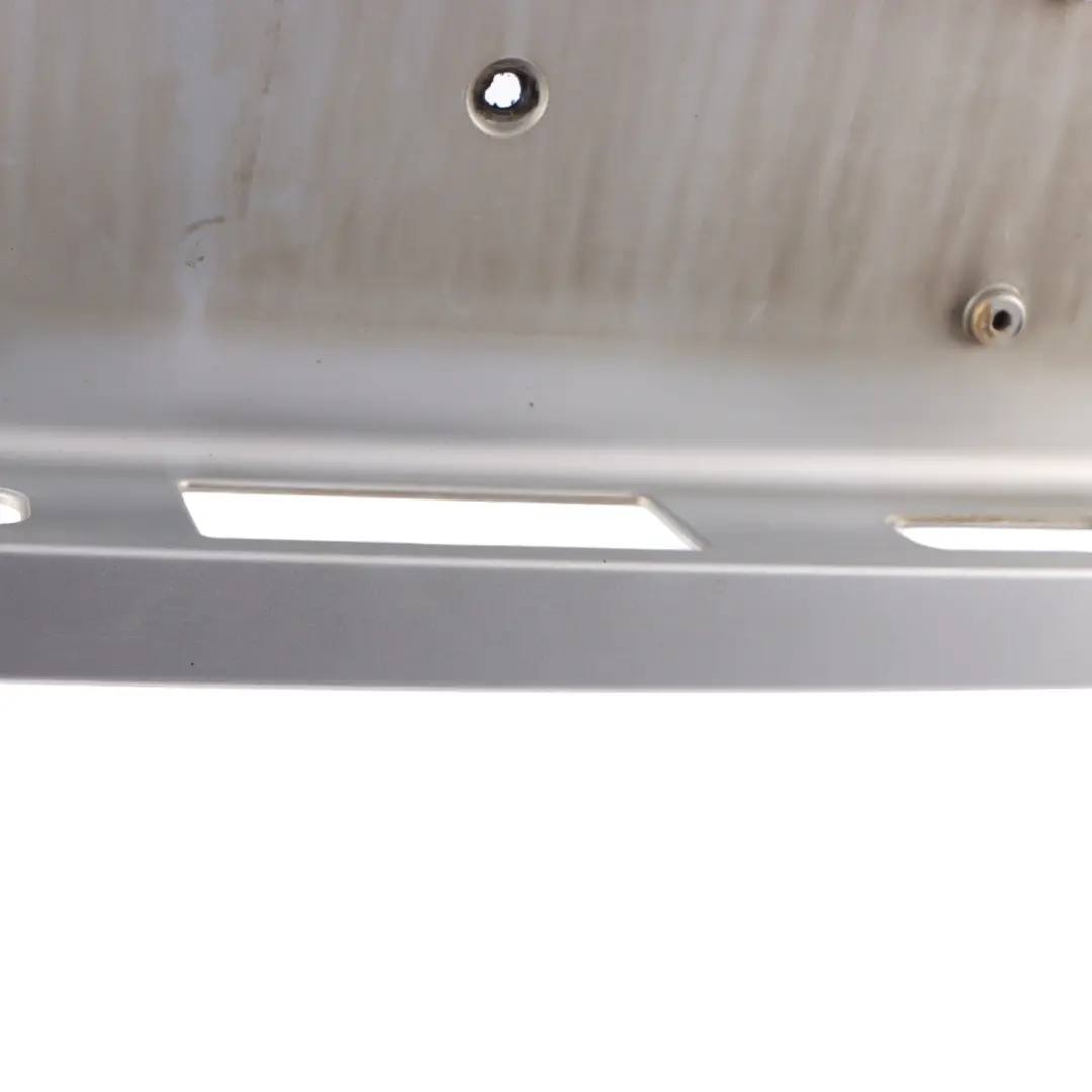 Trim Number Plate Trunk Iridium Silver - 775 to Mercedes S203 Estate Tailgate with Part number A2037400381 Mercedes S203 Estate Tailgate Trim Number Plate Trunk Iridium Silver - 775 - SKU A2037400381-IRS - Part number A2037400381