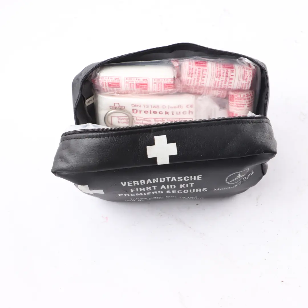  Botiquín universal de primeros auxilios Mercedes Bolsa negra - SKU A2038600150-2 - Número de pieza A2038600150