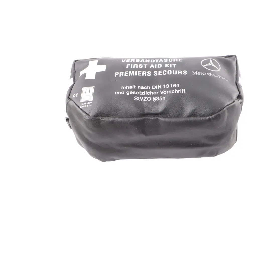 Universal First Aid Emergency Medical Kit Black Pouch to Mercedes with Part number A2038600150 Mercedes Universal First Aid Emergency Medical Kit Black Pouch - SKU A2038600150-2 - Part number A2038600150