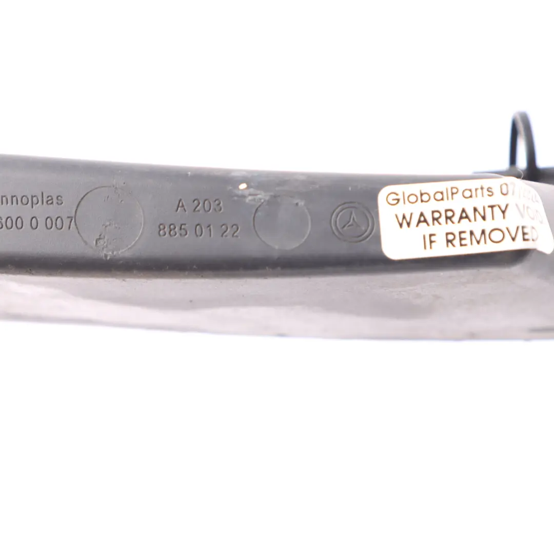 Mercedes CL203 Bumper Cover Moulding Front Left N/S - SKU A2038850122 - Part number A2038850122