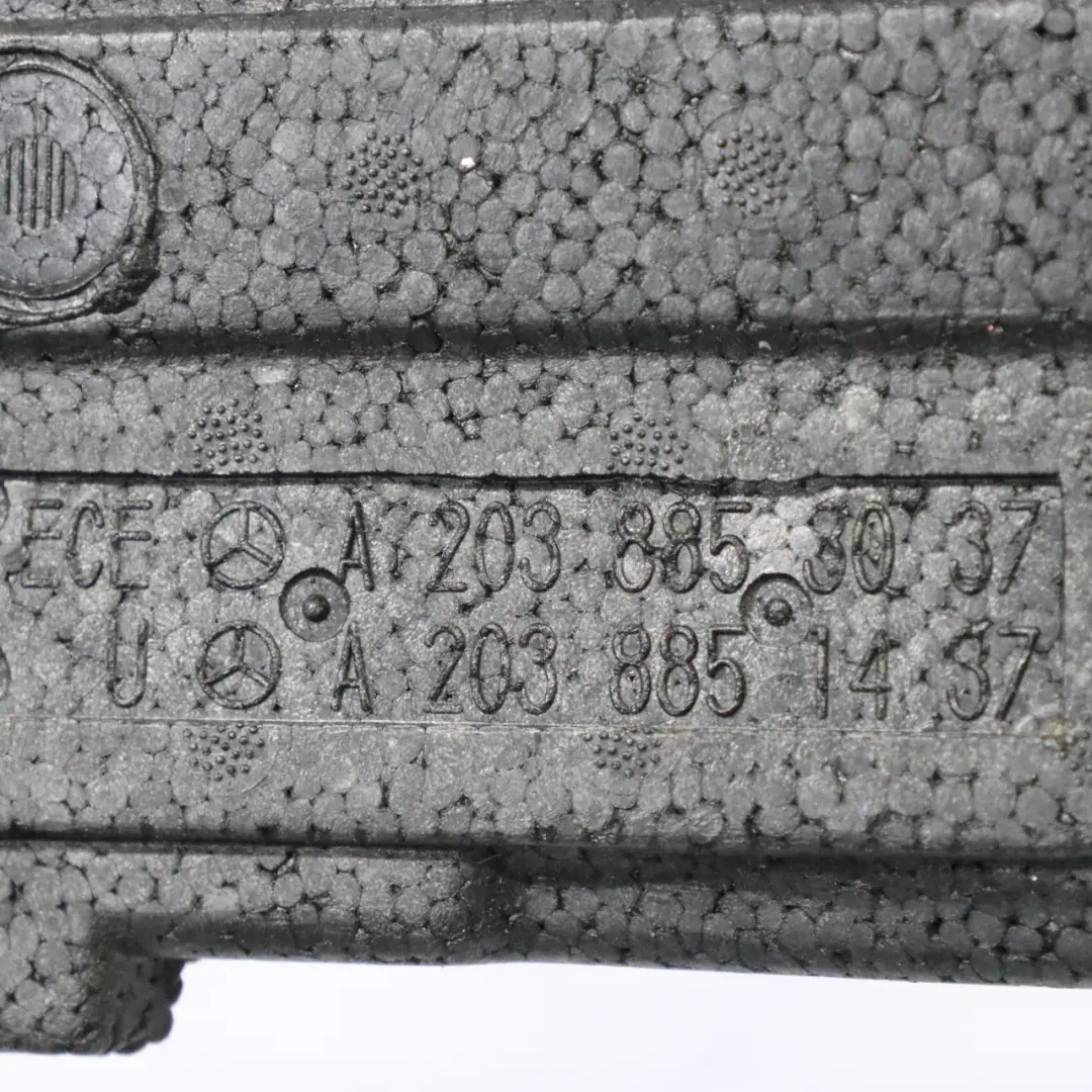 Mercedes C203 Coupe Rear Bumper Center Impact Absorber Foam - SKU A2038851437 - Part number A2038851437