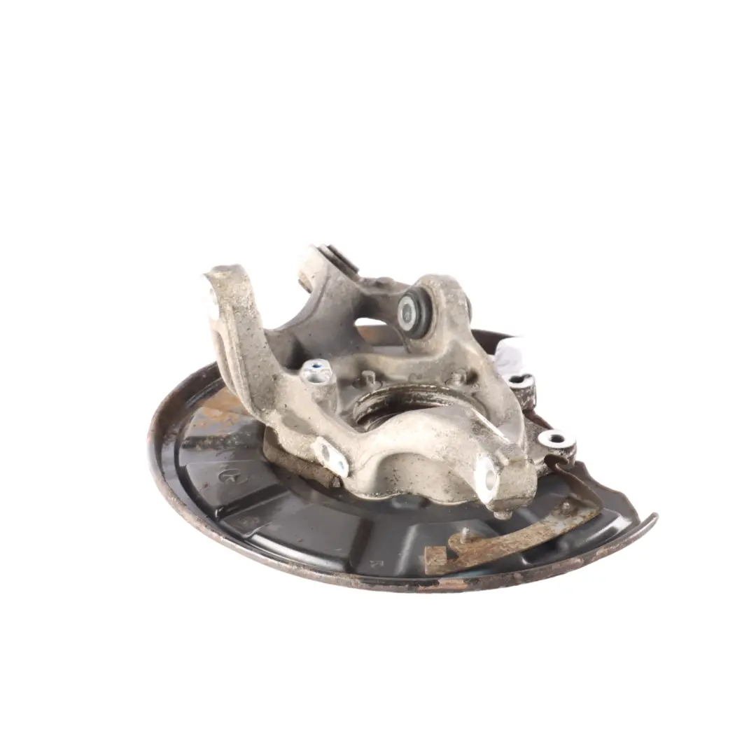 Carrier Rear Left N/S Axle Knuckle to Mercedes W212 E63 AMG Wheel with Part number A2043500741 Mercedes W212 E63 AMG Wheel Carrier Rear Left N/S Axle Knuckle - SKU A2043500741 - Part number A2043500741