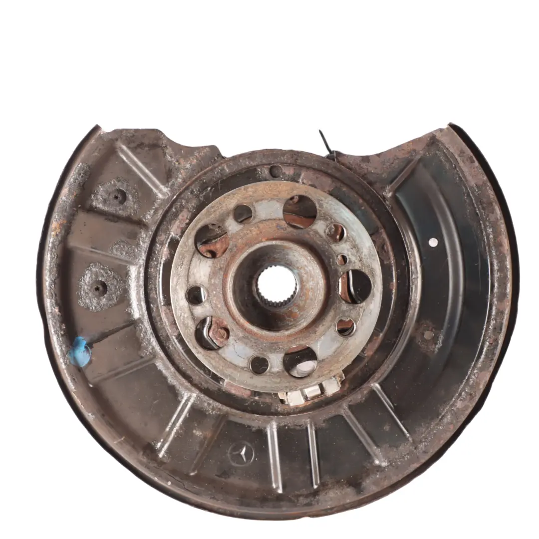 Carrier Rear Left N/S Axle Knuckle to Mercedes W212 E63 AMG Wheel with Part number A2043500741 Mercedes W212 E63 AMG Wheel Carrier Rear Left N/S Axle Knuckle - SKU A2043500741 - Part number A2043500741