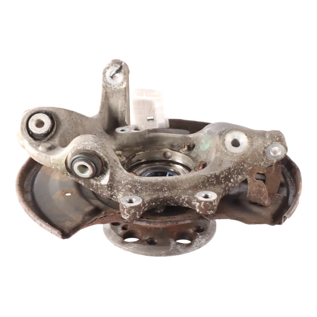 Carrier Rear Right O/S Axle Knuckle to Mercedes W212 E63 AMG Wheel with Part number A2043500841 Mercedes W212 E63 AMG Wheel Carrier Rear Right O/S Axle Knuckle - SKU A2043500841 - Part number A2043500841