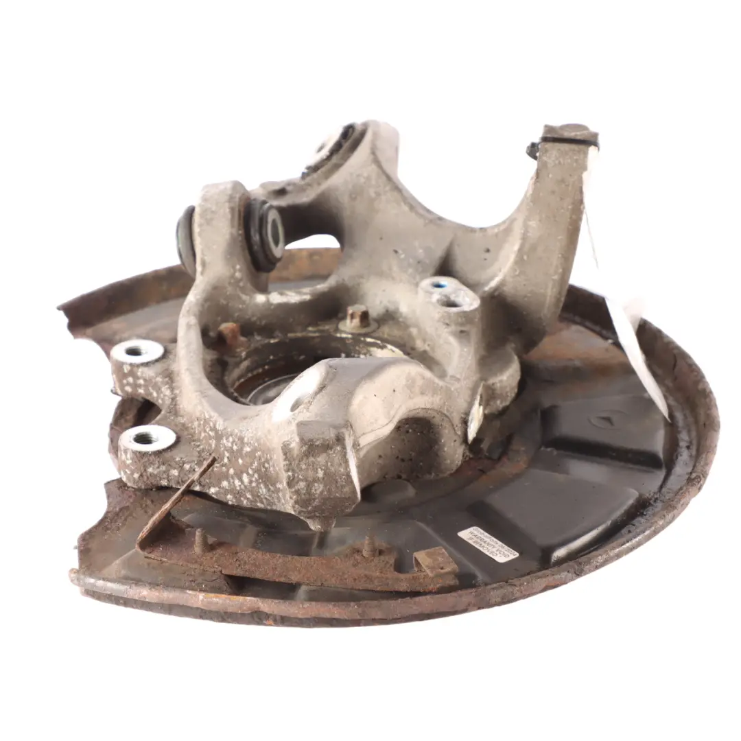 Carrier Rear Right O/S Axle Knuckle to Mercedes W212 E63 AMG Wheel with Part number A2043500841 Mercedes W212 E63 AMG Wheel Carrier Rear Right O/S Axle Knuckle - SKU A2043500841 - Part number A2043500841