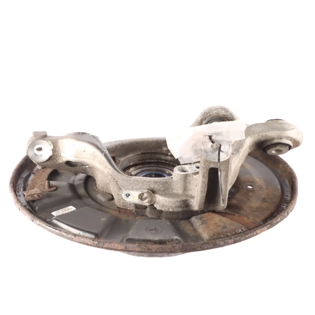 Carrier Rear Right O/S Axle Knuckle to Mercedes W212 E63 AMG Wheel with Part number A2043500841 Mercedes W212 E63 AMG Wheel Carrier Rear Right O/S Axle Knuckle - SKU A2043500841 - Part number A2043500841