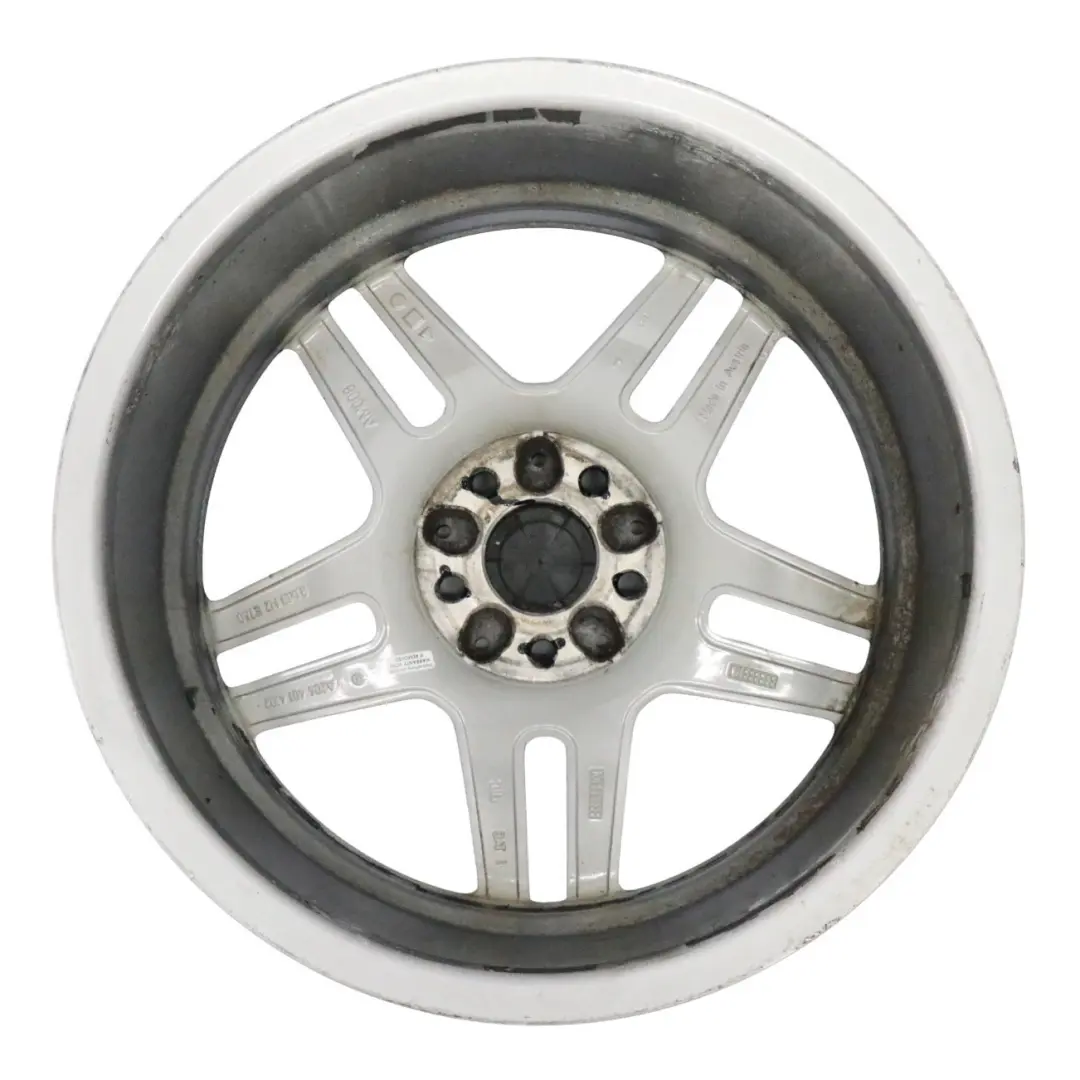 5-Double Spoke Wheel Alloy Rim 18" ET:50 8J Mercedes W204 AMG Black - SKU A2044014102-2 - Part number A2044014102