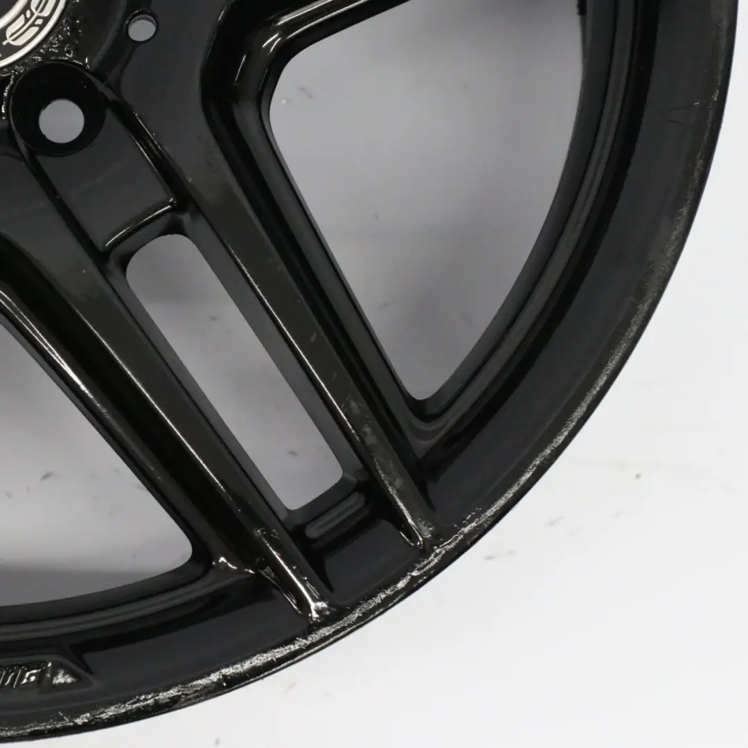 5-Double Spoke Wheel Alloy Rim 18" ET:50 8J Mercedes W204 AMG Black - SKU A2044014102-2 - Part number A2044014102