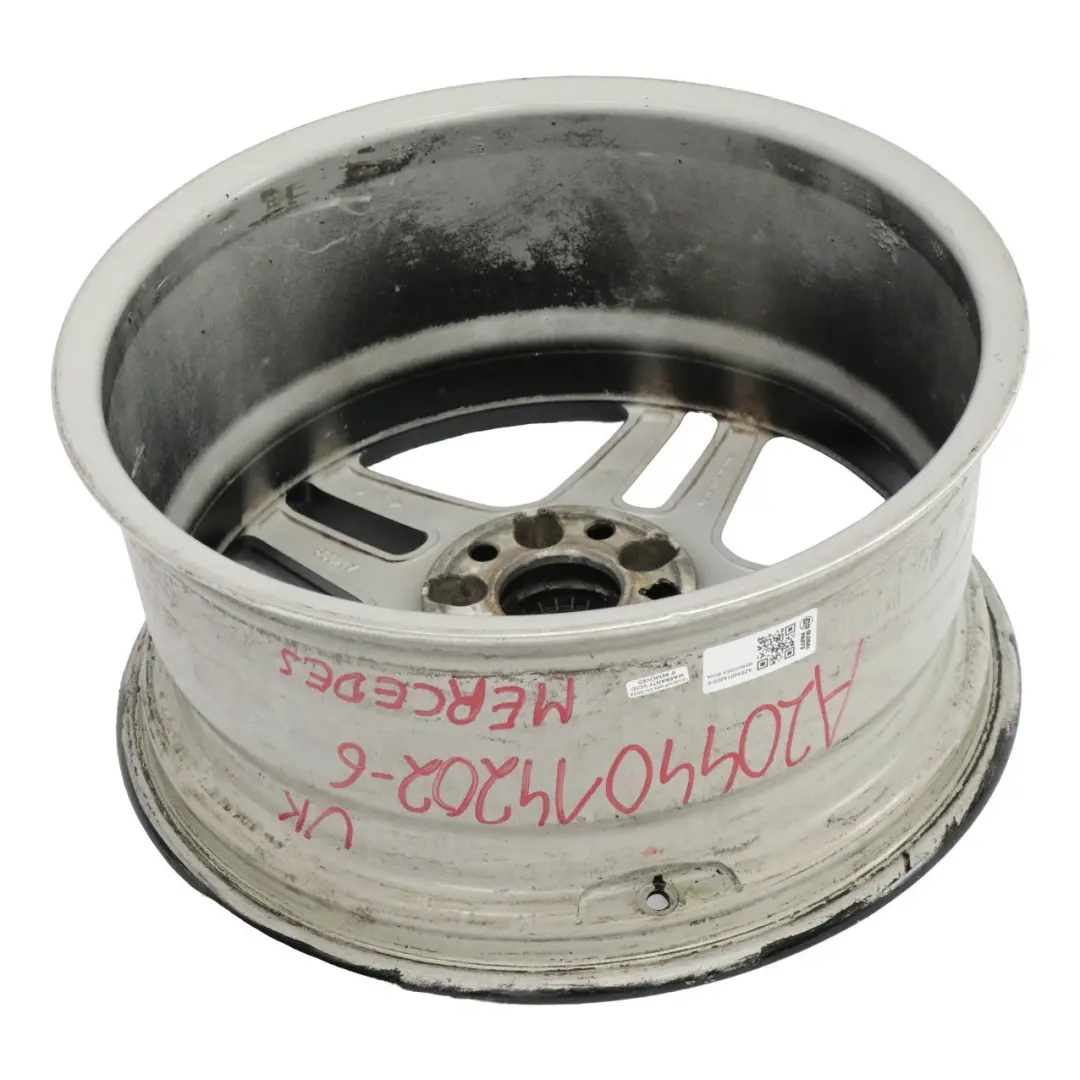 Alloy Wheel Rim 18" 8,5J ET:54 to Mercedes W204 AMG Rear Black with Part number A2044014202 Mercedes W204 AMG Rear Black Alloy Wheel Rim 18" 8,5J ET:54 - SKU A2044014202-6 - Part number A2044014202