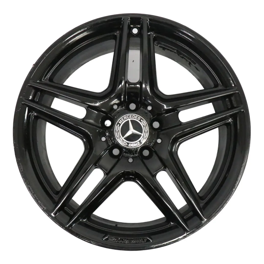 Alloy Wheel Rim 18" 8,5J ET:54 to Mercedes W204 AMG Rear Black with Part number A2044014202 Mercedes W204 AMG Rear Black Alloy Wheel Rim 18" 8,5J ET:54 - SKU A2044014202-6 - Part number A2044014202