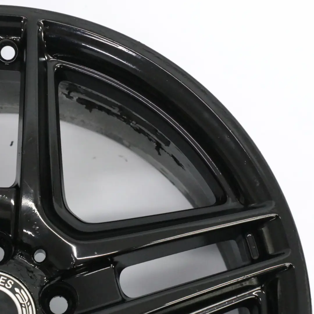 Alloy Wheel Rim 18" 8,5J ET:54 to Mercedes W204 AMG Rear Black with Part number A2044014202 Mercedes W204 AMG Rear Black Alloy Wheel Rim 18" 8,5J ET:54 - SKU A2044014202-6 - Part number A2044014202